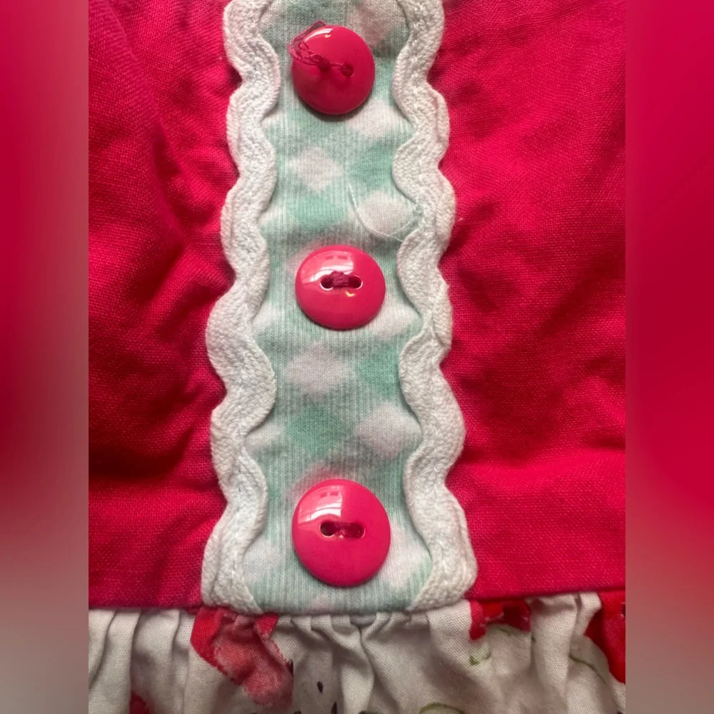 Ricrac & Ruffles Watermelon Set